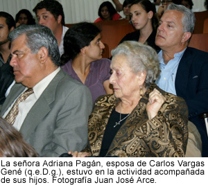 Adriana Pagán, esposa de Carlos Vargas Gené